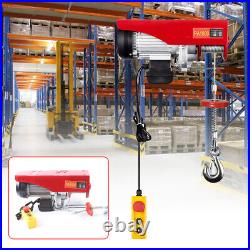 1000KG Electric Winch Scaffold Hoist Winch Crane Garage Cable Lifting Winch