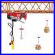 100kg Electric Pulley Crane Scaffold Hoist Winch Workshop Garage Cable Lift