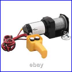 12 V Electric Winch 907 KG Wire Remote Control