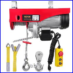 440LBS Electric Winch, Steel Electric Lift, 110V Electric Hoist With14Ft Remote