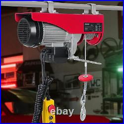 440LBS Electric Winch, Steel Electric Lift, 110V Electric Hoist With14Ft Remote