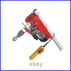 500kg Electric Power Gantry Hoist Winch Lifting Scaffolding Garage