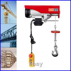 800/1000KG Workshop Garage Winch Electric Hoist Lift Mounted 220V 1300W 1600W UK