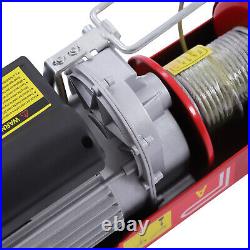 800/1000KG Workshop Garage Winch Electric Hoist Lift Mounted 220V 1300W 1600W UK