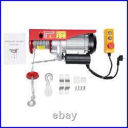 800 /1000kg Electric Winch Scaffold Hoist Winch Crane Workshop Garage Cable Lift