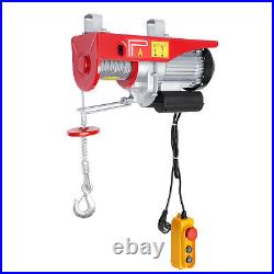 800 /1000kg Electric Winch Scaffold Hoist Winch Crane Workshop Garage Cable Lift