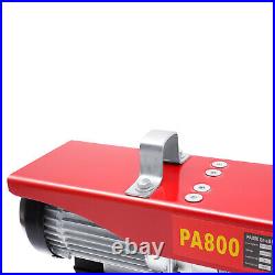 800 /1000kg Electric Winch Scaffold Hoist Winch Crane Workshop Garage Cable Lift