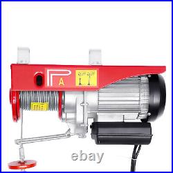 800 /1000kg Electric Winch Scaffold Hoist Winch Crane Workshop Garage Cable Lift