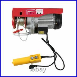 800kg Electric Hoist Winch Lifting Engine Crane Ceiling Pulley Overhead Crane