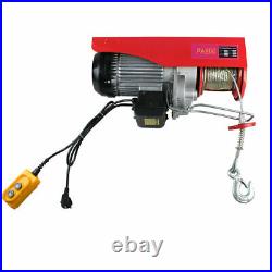 800kg Electric Hoist Winch Lifting Engine Crane Ceiling Pulley Overhead Crane