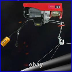 800kg Electric Hoist Winch Lifting Engine Crane Ceiling Pulley Overhead Crane