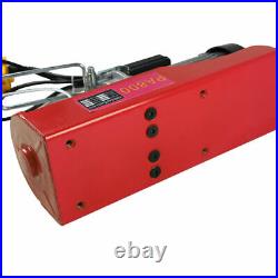 800kg Electric Hoist Winch Lifting Engine Crane Ceiling Pulley Overhead Crane