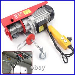 800kg Electric Hoist Winch Lifting Engine Crane Ceiling Pulley Overhead Crane UK