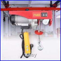 800kg Electric Hoist Winch Lifting Engine Crane Ceiling Pulley Overhead Crane UK