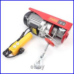 800kg Electric Hoist Winch Lifting Engine Crane Ceiling Pulley Overhead Crane UK