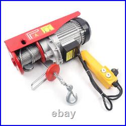 800kg Electric Hoist Winch Lifting Engine Crane Ceiling Pulley Overhead Crane UK