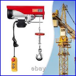 800kg Electric Pulley Crane Winch Motor Winch Rope Lifting Winch Rope Winch