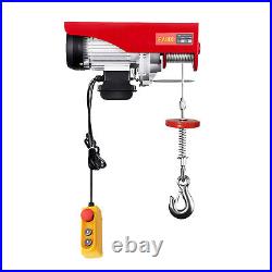 800kg Electric Pulley Crane Winch Motor Winch Rope Lifting Winch Rope Winch