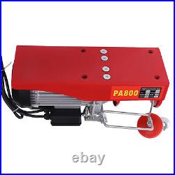 800kg Electric Pulley Crane Winch Motor Winch Rope Lifting Winch Rope Winch