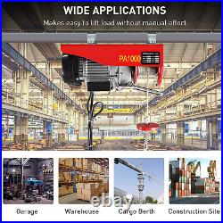 CONENTOOL 1000KG Electric Winch Scaffold Hoist Winch Crane Scaffold Winch Crane