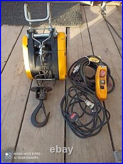 Duke DU230A 240v Electric Wire Rope Lifting Hoist 230kg