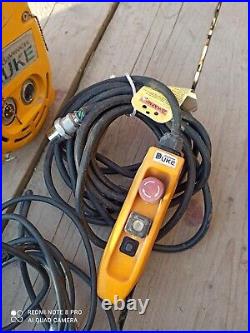 Duke DU230A 240v Electric Wire Rope Lifting Hoist 230kg