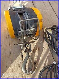 Duke DU230A 240v Electric Wire Rope Lifting Hoist 230kg