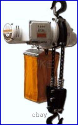 Electric Chain Hoist 250kg SWL 110 volt Less Than 0.5