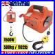 Electric Hoist Portable Power Electric Winch Crane with Remote Control 500KG