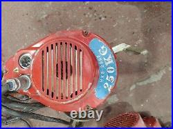 Electric Lifting Hoist Winch 110v 250KG Scaffold Hoist