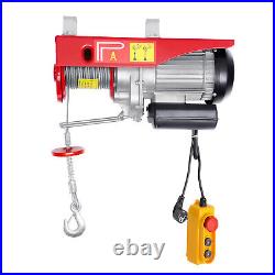 Electric Winch Lifting Hoist 1300w 800kg Scaffold Hoist Workshop Garage Lift UK