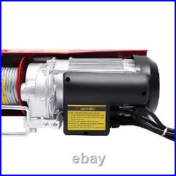 Electric Winch Lifting Hoist 1300w 800kg Scaffold Hoist Workshop Garage Lift UK