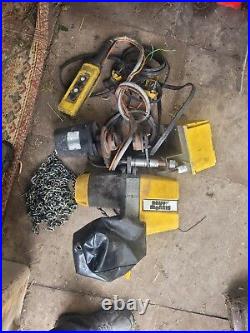 Morris 3 phase electric hoist 500kg 415 volts