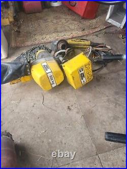 Morris 3 phase electric hoist 500kg 415 volts