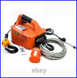 Portable Electric Winch Electric Lifting Traction Hoist Electric Hoist 500KG