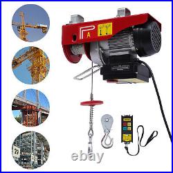 Professional 440 LBS Electric Hoist Winch Crane With Wireless Remote Control