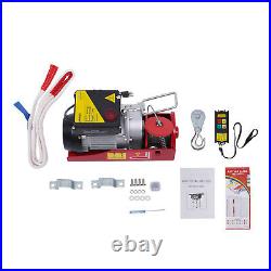 Professional 440 LBS Electric Hoist Winch Crane With Wireless Remote Control