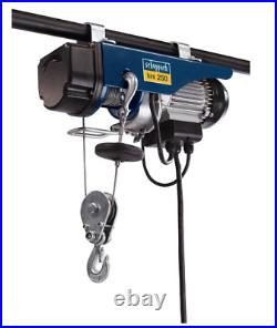 Scheppach HRS250 240kg Electric Hoist 530w 240v