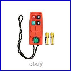 Wire Rope Hoist Electric 1350 W 800 kg with remote control